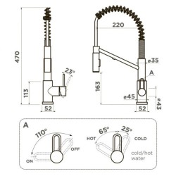 Смеситель для питьевой воды Omoikiri Mikawa 2 Plus-SB LG светлое золото 4994453
