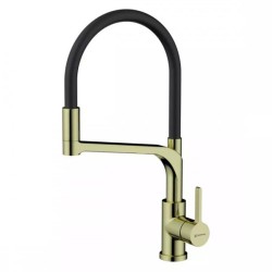 Смеситель для питьевой воды Omoikiri Sinto 2 Plus LG-BL светлое золото/черный 4994469