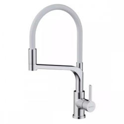 Смеситель для питьевой воды Omoikiri Sinto 2 Plus BN-WH нержавеющая сталь/белый 4994468