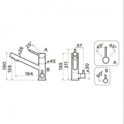 Смеситель для питьевой воды Omoikiri Tonami CH шампань 4994083