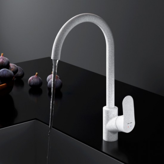 Смеситель для кухни Am.Pm Like элегантный белый F8007133 Staron