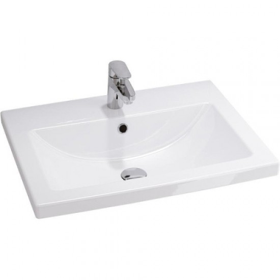 Раковина Cersanit Сomo 60 см белая S-UM-COM60/1-w