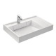 Раковина над стиральной машиной Акватон Рейн 80 см белая 1A72113KRW010 Staron