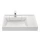 Раковина над стиральной машиной Акватон Рейн 80 см белая 1A72113KRW010 Staron