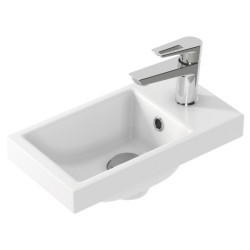 Раковина Cersanit Como 40 см белая S-UM-COM40/1-w