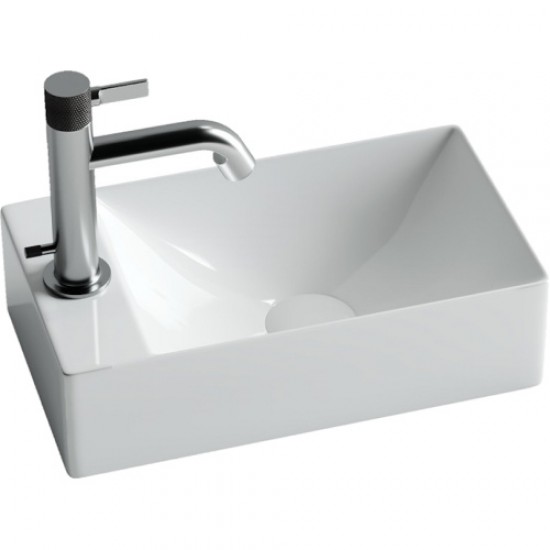 Раковина Sancos Element 38 см прямоугольная CN5008 Staron