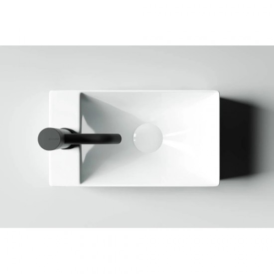 Раковина Sancos Element 38 см прямоугольная CN5008 Staron