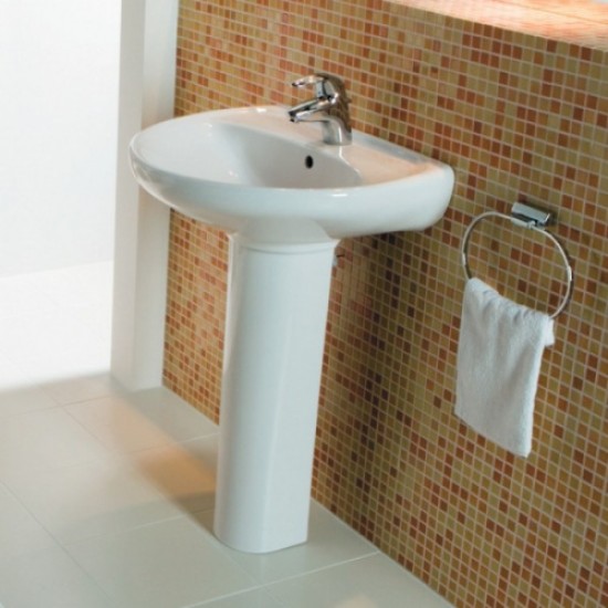 Раковина Jika Lyra 55 см белая 1427.1 Staron