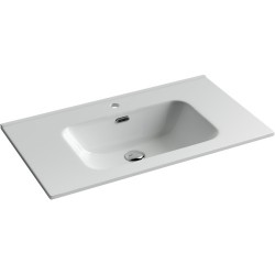 Раковина Sancos Element 81 см прямоугольная белая CN7005