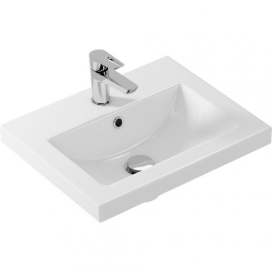 Раковина Cersanit Como S-UM-COM50/1-w прямоугольная