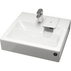 Раковина над стиральной машиной Paulmark Berg 60 см белая PM710431