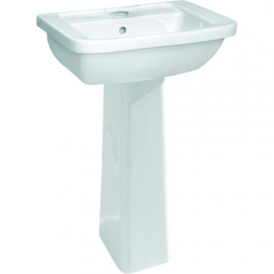 Раковина VitrA Form 300 55 см с пьедесталом 9602B003-7650 Staron