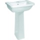 Раковина VitrA Form 300 55 см с пьедесталом 9602B003-7650 Staron