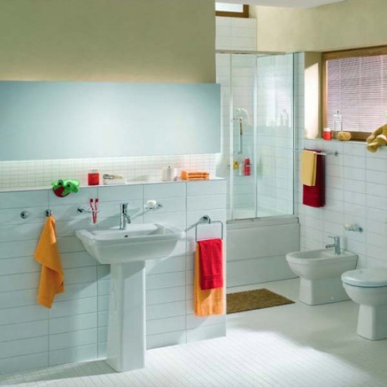 Раковина VitrA Form 300 55 см с пьедесталом 9602B003-7650 Staron