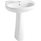 Раковина VitrA Normus 55 см с пьедесталом 9600B003-7650 Staron