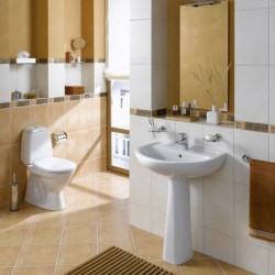 Раковина VitrA Normus 55 см с пьедесталом 9600B003-7650