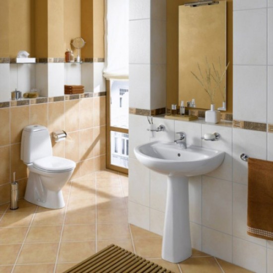 Раковина VitrA Normus 55 см с пьедесталом 9600B003-7650 Staron