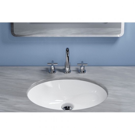 Раковина Laufen Birova 53 см встраиваемая снизу 8.1119.1.000.000.1 Staron