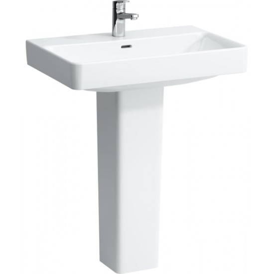 Раковина Laufen Pro S 70 см с отверстием для смесителя с отверстием перелива 8.1096.7.000.104.1 Staron