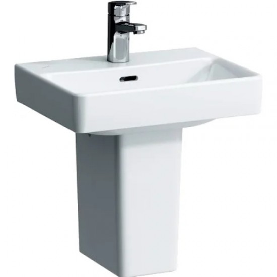 Раковина Laufen Pro S 45 см с отверстием для смесителя с отверстием перелива 8.1596.1.000.104.1 Staron