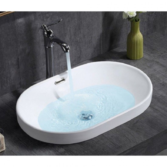 Раковина Ceramalux 60 см белая 5006С