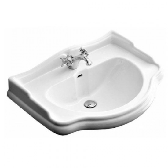 Раковина Kerasan Retro 1046 69 см подвесная Staron