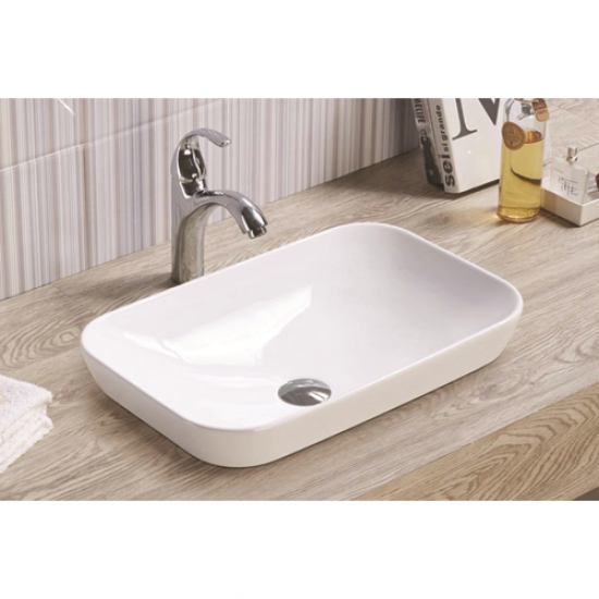 Раковина Ceramalux N 50 см белая E408D