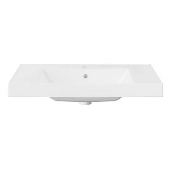 Раковина Kerama Marazzi Cubo 80 см с крепежом CU.wb.80 Staron