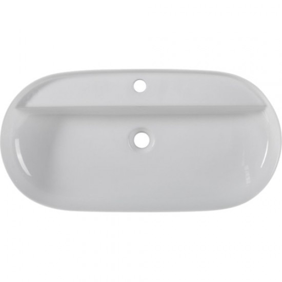 Раковина BelBagno 81 см белая BB1347