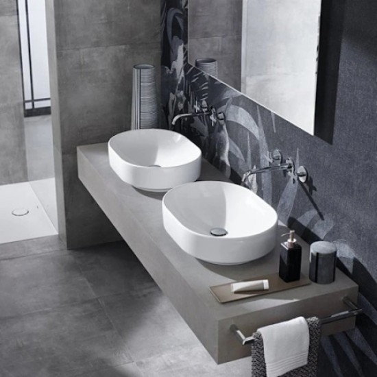 Раковина Geberit Variform 55 см белая 500.774.01.2 Staron