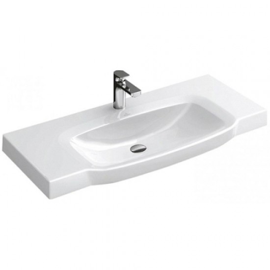 Раковина Villeroy & Boch Sentique 145 см белая 5142EO01 Staron