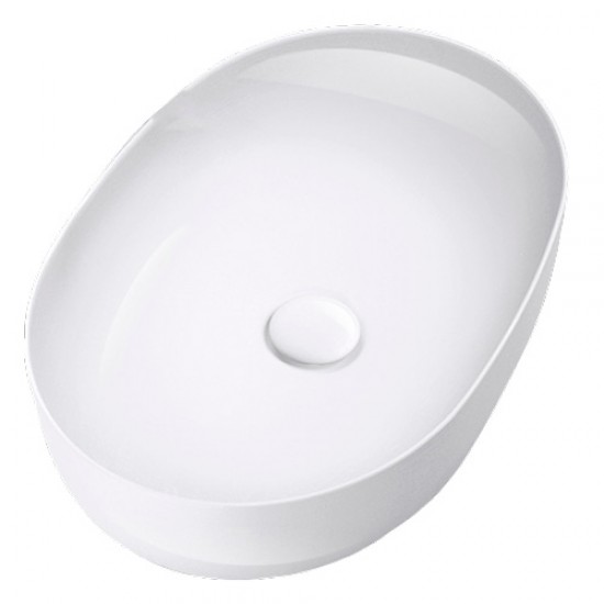 Раковина Kerasan Nolita 60 см накладная, белый глянцевый 534301 Staron