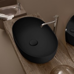 Раковина Kerasan Nolita 60 см черный матовый 534331