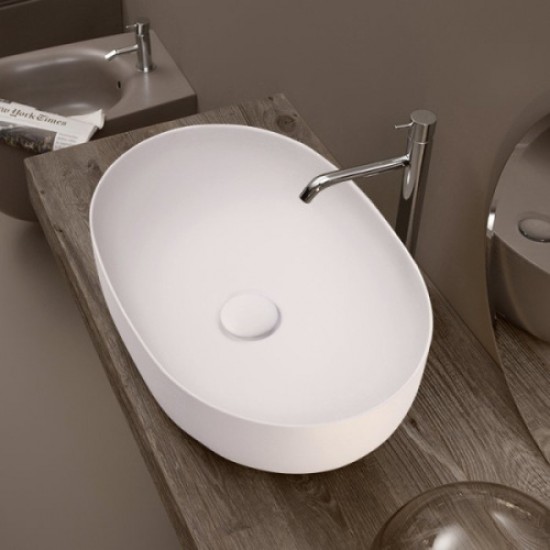 Раковина Kerasan Nolita 60 см белый матовый 534330 Staron