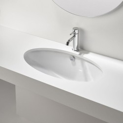 Раковина Simas Lft Spazio 66 см встраиваемая, белая LFT 74 BI