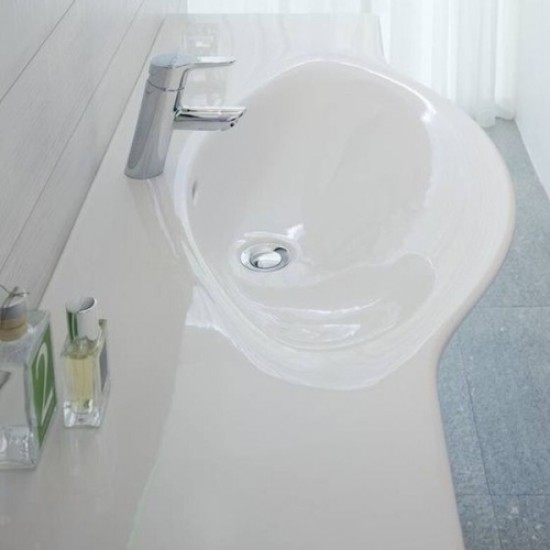 Раковина Laufen Palace 120 см без полотенцедержателя, с 1 отверстием для смесителя 8.1170.4.000.104.R Staron