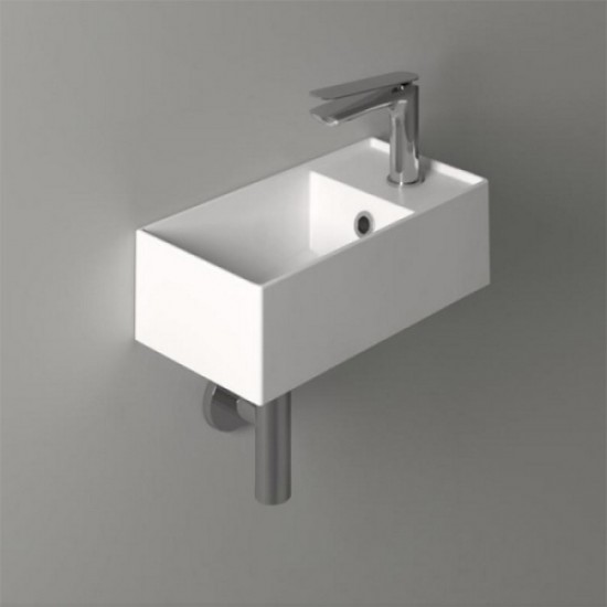 Раковина Simas Agile 40 см подвесная, белая AG20 bi*1 Staron