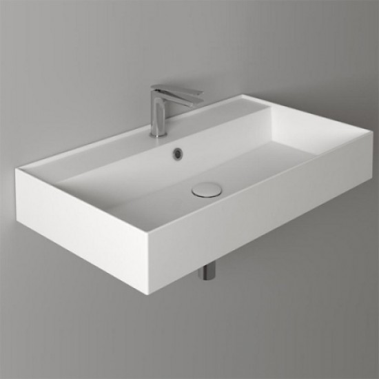 Раковина Simas Agile 81 см подвесная AG81 bi*1 Staron