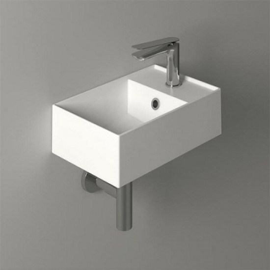 Раковина Simas Agile 40 см белая AG40 bi*1 Staron