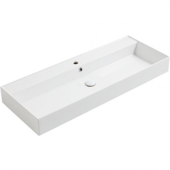 Раковина Simas Agile 121 см с 1 отверстием под смеситель AG121 bi*1 Staron