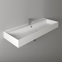 Раковина Simas Agile 121 см с 1 отверстием под смеситель AG121 bi*1