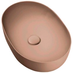 Раковина Kerasan Nolita 60 см накладная, коричневый орех 534381