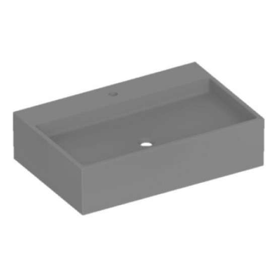 Раковина Keuco Edition 90 80 см серый сланец 39062908001 Staron