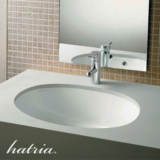 Раковина встраиваемая Hatria Caterine Y65101 55х40 см Staron