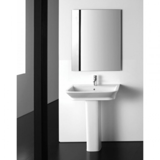 Раковина Roca The Gap 327474000 60 см прямоугольная Staron