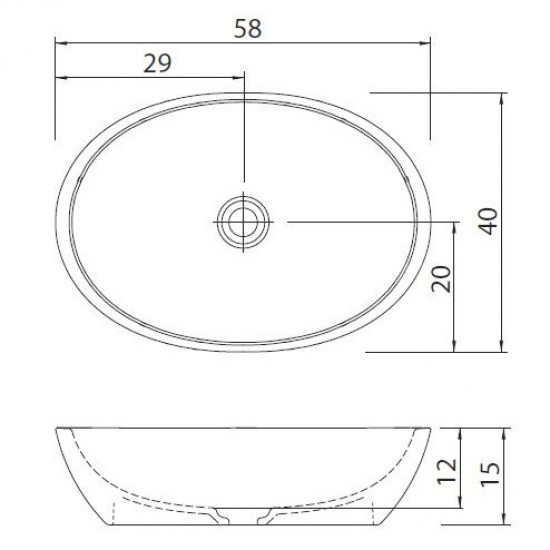 Раковина для ванной Balteco Milo Staron