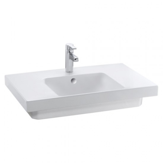 Раковина Jacob Delafon Odeon Up 80 см подвесная, с отверстием для смесителя E4796-00 Staron