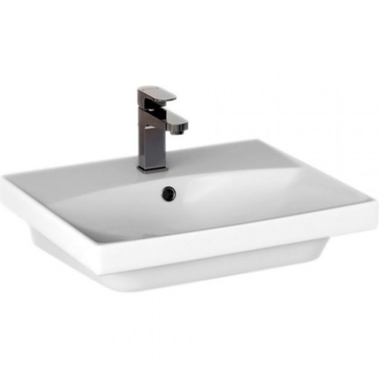 Раковина встраиваемая Cersanit City S-UM-CIT60/1-w 60х45 см Staron