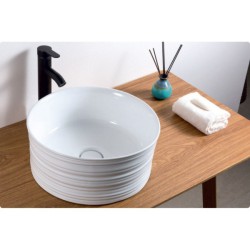 Раковина BelBagno 40 см белая BB1406