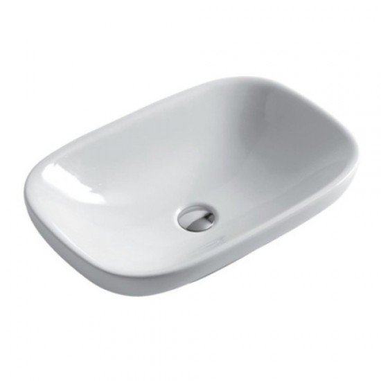 Раковина накладная Globo Genesis GE043 GE043.BI Staron